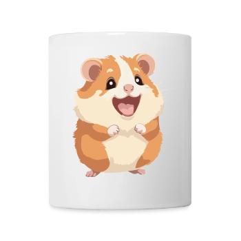 Hamster - Tasse - Weiß - Vorne