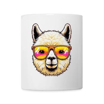 Alpaka - Tasse - Weiß - Vorne