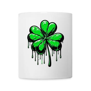 Four-leaf clover - Mug - white - Front
