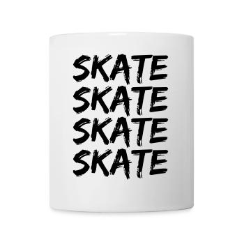 Skate - Tasse - Weiß - Vorne