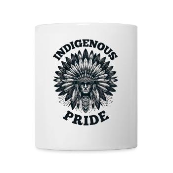 Stolz der amerikanischen Ureinwohner - Tasse - Weiß - Vorne