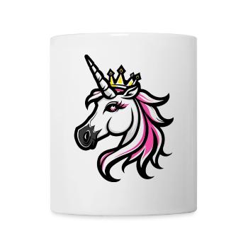 Unicorn Head Crown - Mug - white - Front