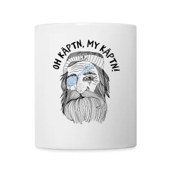 Seemann - Oh Käptn, my Käptn! - Tasse - Weiß - Vorne