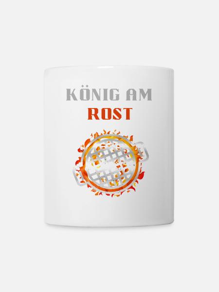 könig am rust - Tasse - Weiß