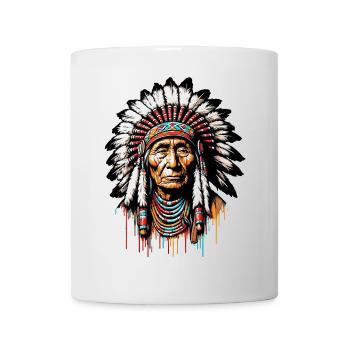 American Indian American - Mug - white - Front