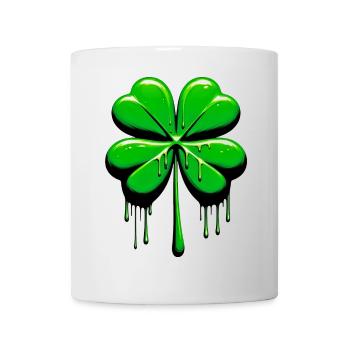 Four-leaf clover - Mug - white - Front