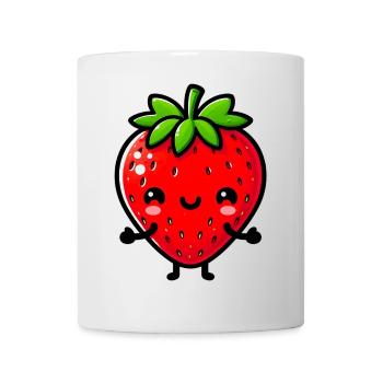 Erdbeeren Erdbeeren - Tasse - Weiß - Vorne