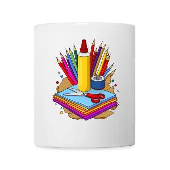 do handicrafts - Mug - white - Front