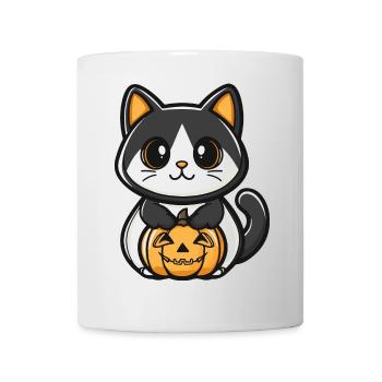 Cat Halloween Cat - Mug - white - Front
