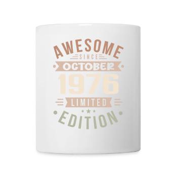 Légende Depuis Octobre 1976 Anniversaire Octobre 1976 - Mug blanc - blanc - Devant