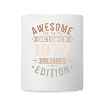 Legend Since October 1977 Birthday October 1977 - Mug - white - Front