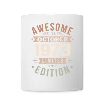 Legend Since October 1973 Birthday October 1973 - Mug - white - Front