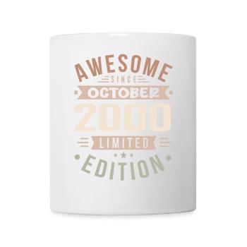 Légende depuis Octobre 2000 Anniversaire Octobre 2000 - Mug blanc - blanc - Devant