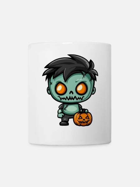 Zombie Halloween Gruselig Baby - Tasse - Weiß