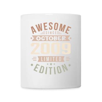Legend since October 2009 Birthday October 2009 - Mug - white - Front