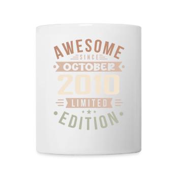 Legend since October 2010 Birthday October 2010 - Mug - white - Front