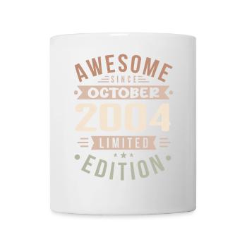Legend since October 2004 Birthday October 2004 - Mug - white - Front