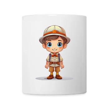Pfadfinder - Tasse - Weiß - Vorne