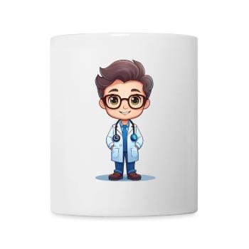 Doctor or doctor - Mug - white - Front