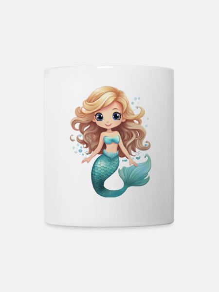 Sirène ou sirène - Mug blanc - blanc