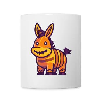 Donkey Halloween Comic Funny - Mug - white - Front