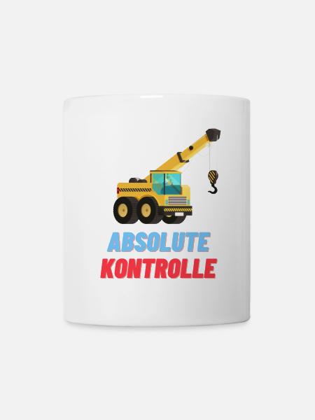 Absolute Kontrolle - Tasse - Weiß