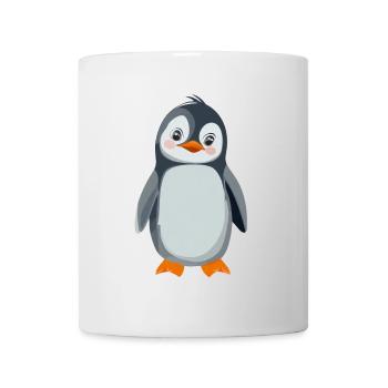 Pinguin - Tasse - Weiß - Vorne