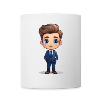 Businessman or businessman - Mug - white - Front