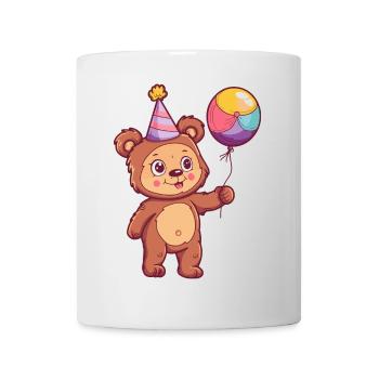 Bear Birthday Comic - Mug - white - Front