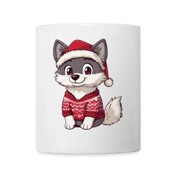 Wolf Christmas - Mug - white - Front
