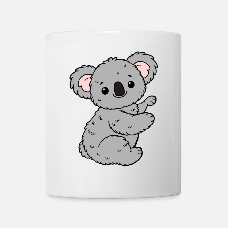Koala Koala Ours - Mug blanc - blanc