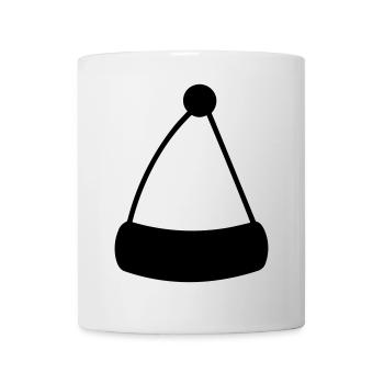 Christmas hat - Mug - white - Front