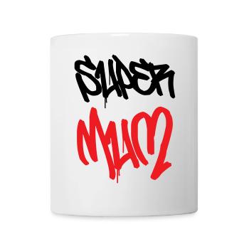 Super Mom - Mother's Day - Mug - white - Front