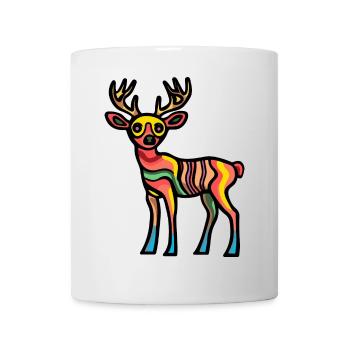 Deer Halloween Animal - Mug - white - Front