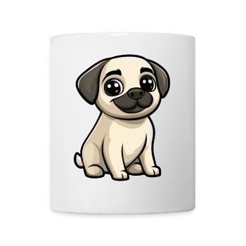 Kangal chien bande dessinée mignon - Mug blanc - blanc - Devant