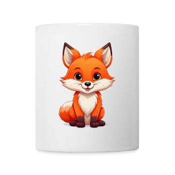 Fuchs - Tasse - Weiß - Vorne