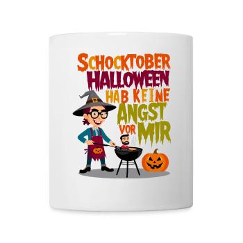 Choc Halloween - Mug blanc - blanc - Devant