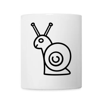 Snail - Mug - white - Front
