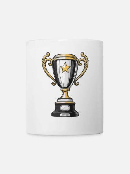 Coupe pour le vainqueur - Mug blanc - blanc