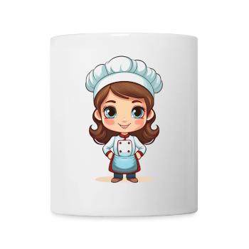 Bäckerin oder Köchin - Tasse - Weiß - Vorne