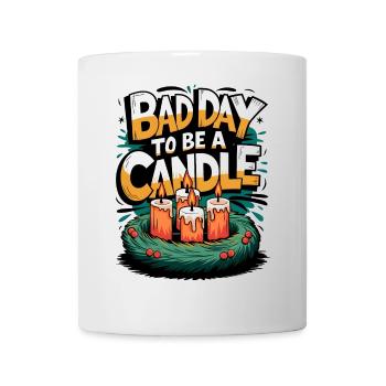 Heiligabend Weihnachten lustig vierter Advent - Tasse - Weiß - Vorne