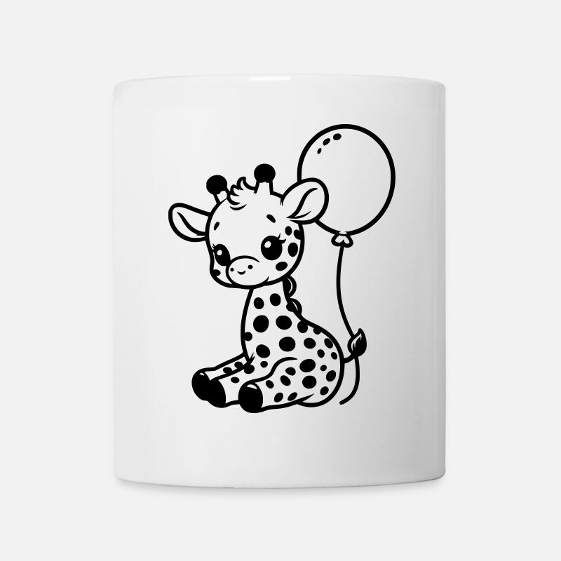 Baby Giraffe - Tasse - Weiß