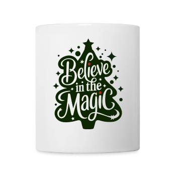 Believe in the Magic Christmas Tree - Mug - white - Front
