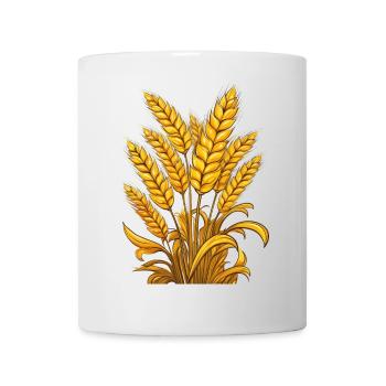 Weizen - Tasse - Weiß - Vorne
