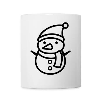 Snowman - Mug - white - Front