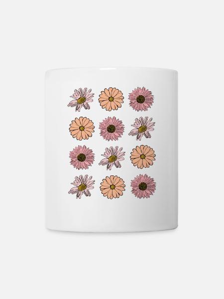 Blume pastell Blume Blumen pastell Blumen flieder - Tasse - Weiß