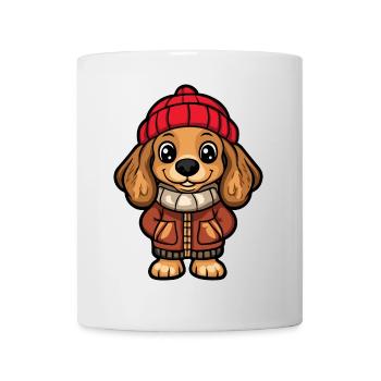 Cocker Spaniel Chien Élégant - Mug blanc - blanc - Devant