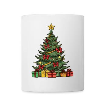 Sapin Noël - Mug blanc - blanc - Devant