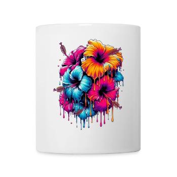 Hibiscus Flowers - Mug - white - Front