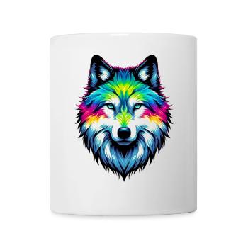 Wolf - Mug - white - Front
